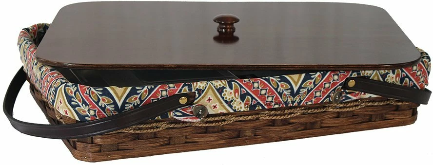 Amish Hand Woven Reed Large Sheet Cake Basket 1 Amish Hand Woven Reed Large Sheet Cake Basket