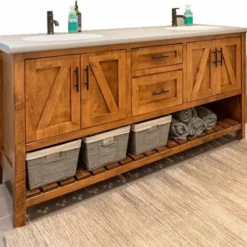 24"-72" Contadino Amish Bathroom Vanity - DutchCrafters Exclusive