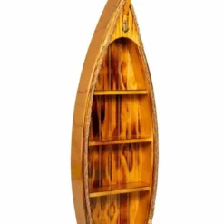 Amish Wood Rowboat Bookshelf -Home Decoration Sales 2024 pid 67647 Amish Wood Rowboat Bookshelf 70