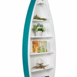 Amish Wood Rowboat Bookshelf -Home Decoration Sales 2024 pid 67647 Amish Wood Rowboat Bookshelf 80