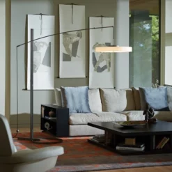 Hubbardton Forge Disq Arc LED Floor Lamp -Home Decoration Sales 2024 pid 68712 Hubbardton Forge Disq Arc LED Floor Lamp 40