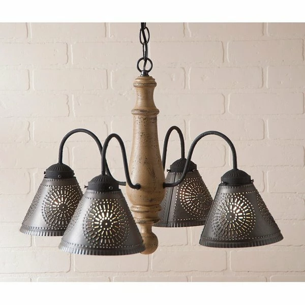 4-Arm Crestwood Chandelier 3 4-Arm Crestwood Chandelier - Image 3