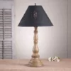 Davenport Lamp With Textured Black Tin Shade