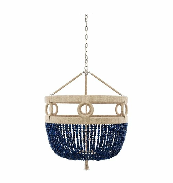 American Made Frankie Malibu Beaded Chandelier 1 American Made Frankie Malibu Beaded Chandelier