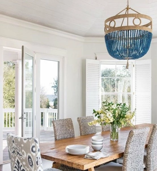 American Made Frankie Malibu Beaded Chandelier 4 American Made Frankie Malibu Beaded Chandelier - Image 4