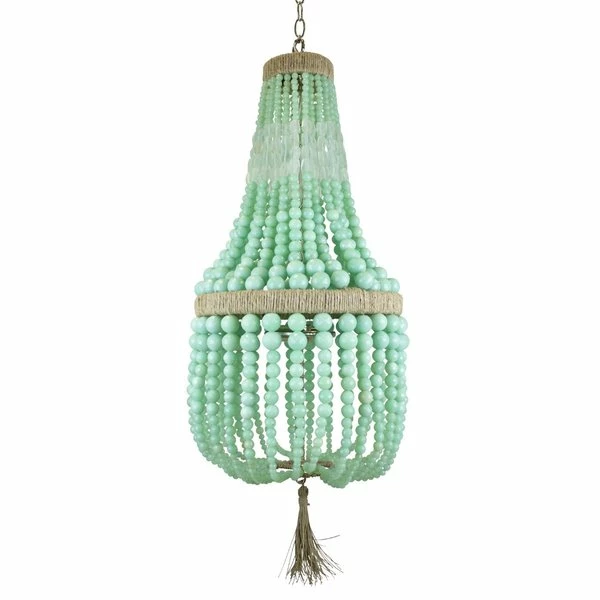American Made Malibu Up Beaded Chandelier 1 American Made Malibu Up Beaded Chandelier