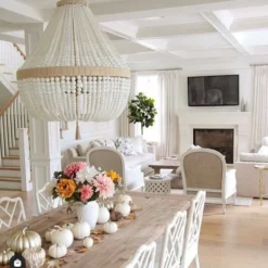 American Made Orbit Beaded Chandelier -Home Decoration Sales 2024 pid 69251 American Made Orbit Beaded Chandelier 30