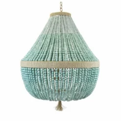 American Made Orbit Beaded Chandelier
