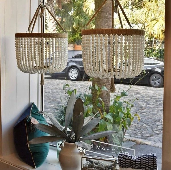 American Made Malibu Beaded Chandelier 10 American Made Malibu Beaded Chandelier - Image 10