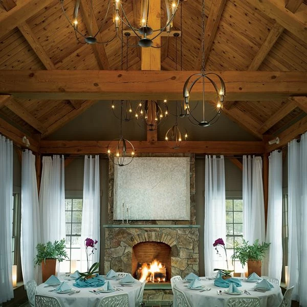 Hubbardton Forge Cirque Chandelier 7 Hubbardton Forge Cirque Chandelier - Image 7