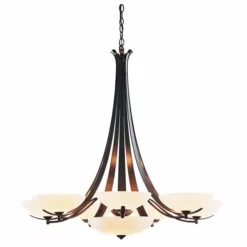 Hubbardton Forge Aegis Arm Chandelier -Home Decoration Sales 2024 pid 69983 American Made Aegis Arm Chandelier 30