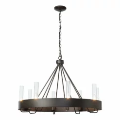 Hubbardton Forge Banded Ring Chandelier