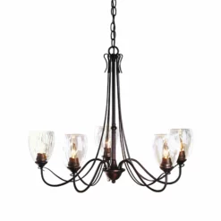 Hubbardton Forge Trellis 5 Arm Chandelier