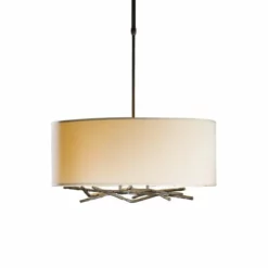Hubbardton Forge Brindille Drum Shade Pendant -Home Decoration Sales 2024 pid 70034 Hubbardton Forge Brindille Drum Shade Pendant 20
