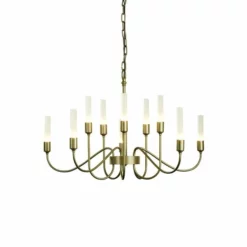 Hubbardton Forge Lisse 10 Arm Chandelier -Home Decoration Sales 2024 pid 70060 Hubbardton Forge Lisse 10 Arm Chandelier 20