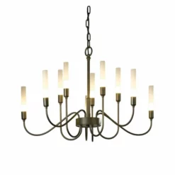 Hubbardton Forge Lisse 10 Arm Chandelier -Home Decoration Sales 2024 pid 70060 Hubbardton Forge Lisse 10 Arm Chandelier 30