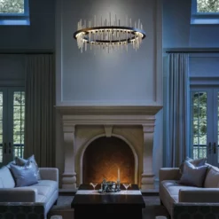 Hubbardton Forge Cityscape Circular LED Pendant -Home Decoration Sales 2024 pid 70074 Hubbardton Forge Cityscape Circular LED Pendant 40