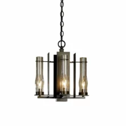 Hubbardton Forge New Town 4 Arm Chandelier