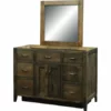 Amish Fennimore Single Sink Vanity And Optional Mirror