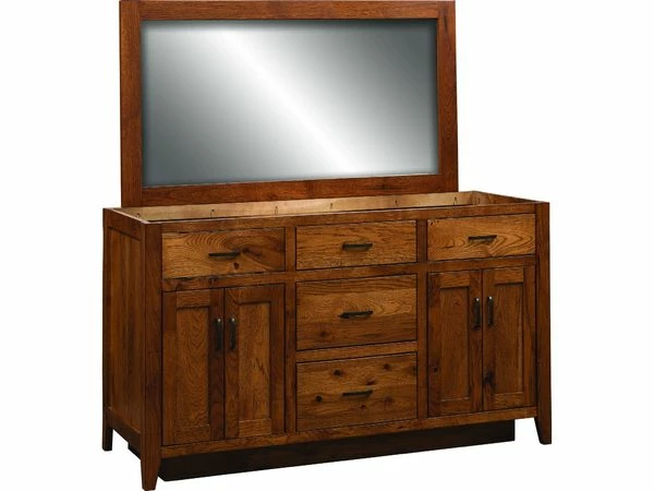 Amish Fennimore Double Sink Vanity And Optional Mirror 1 Amish Fennimore Double Sink Vanity And Optional Mirror