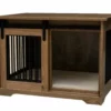 Amish Wenden Pet Cabinet With Barn Door
