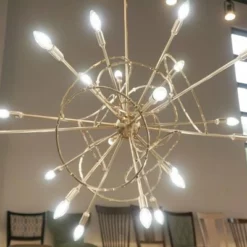 Hubbardton Forge Olympus Large Sunburst Pendant -Home Decoration Sales 2024 pid 71652 Hubbardton Forge Olympus Large Sunburst Pendant 60