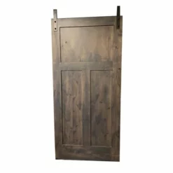 Amish Knotty Alder 3 Pane Sliding Barn Door