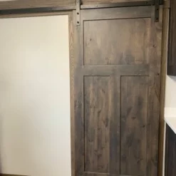 Amish Knotty Alder 3 Pane Sliding Barn Door -Home Decoration Sales 2024 pid 71885 Amish Knotty Alder 3 Pane Sliding Barn Door 30