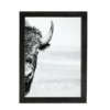 Amish Open Horizons Wall Decor - Bison Peeking