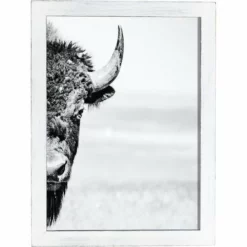 Amish Open Horizons Wall Decor - Bison Peeking -Home Decoration Sales 2024 pid 72145 Amish Open Horizons Wall Decor Brison Peeking 40