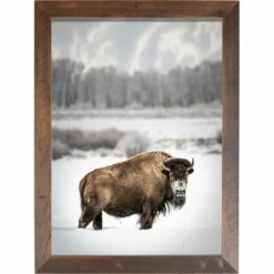Front Page -Home Decoration Sales 2024 pid 72149 Amish Open Horizons Wall Decor Bison Snow 20