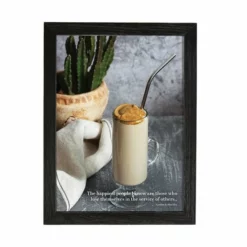 Amish Open Horizons Wall Decor - Cactus Coffee
