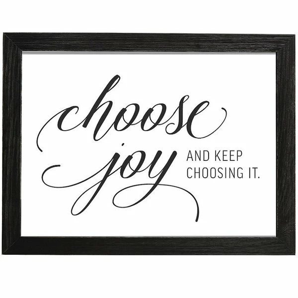 Amish Open Horizons Wall Decor - Choose Joy 1 Amish Open Horizons Wall Decor - Choose Joy