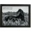 Amish Open Horizons Wall Decor - Friesian Grayscale