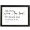 Amish Open Horizons Wall Decor - God Gives