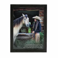 Amish Open Horizons Wall Decor - Horse Friend