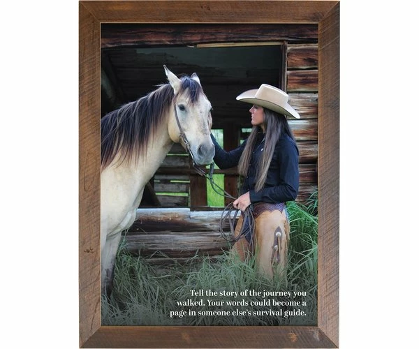 Amish Open Horizons Wall Decor - Horse Friend 2 Amish Open Horizons Wall Decor - Horse Friend - Image 2