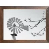 Amish Open Horizons Wall Decor - Windmill Blossoms