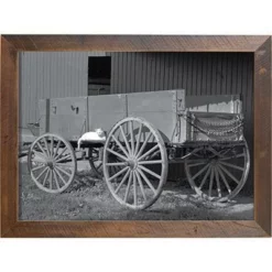 Amish Open Horizons Wall Decor - Wagon Cat