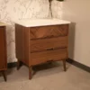Amish Portofino Solid Wood Bathroom Vanity - DutchCrafters Exclusive