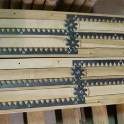 Double Equalizer Pedestal Table Slide Unfinished Five Rail -Home Decoration Sales 2024 pid 7806 Unfinished Amish Dining Table Parts Hard Maple Wood Five Rail Pedestal Table Slide 20